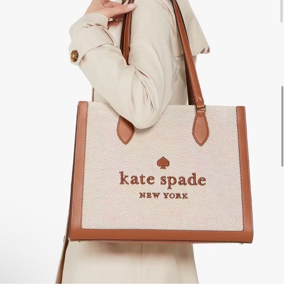 Kate Spade NWT Large Ellie Tote in Warm Gingerbread  R$429 - Picture 5 of 10